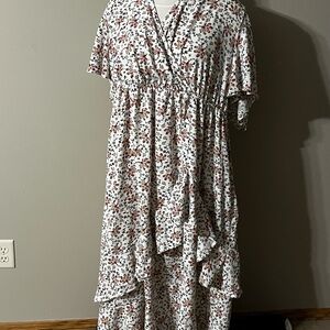 Floral Print Women's Dress